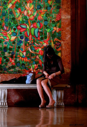 Victor Angelo ecology painting residential luxury art collection