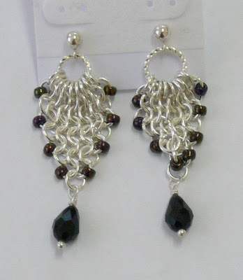 *Cool Cascade* DIY Earrings with Drop