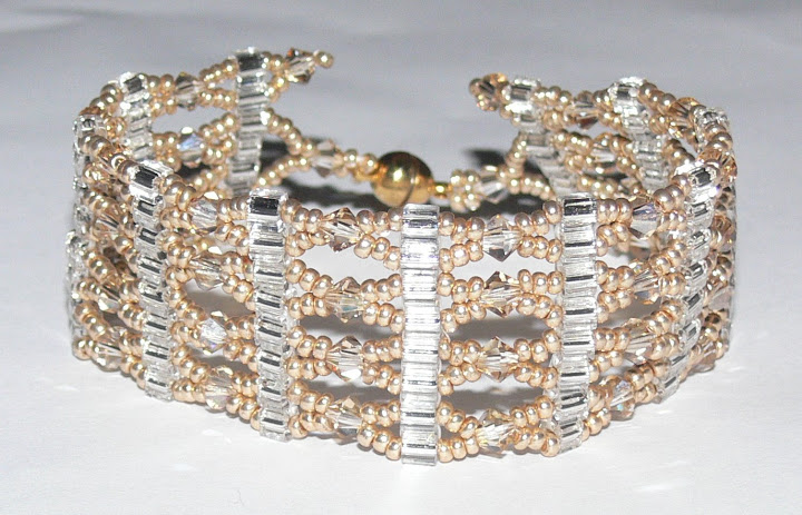 *Diamond Girl* DIY Bracelet - Light Gold/Gold