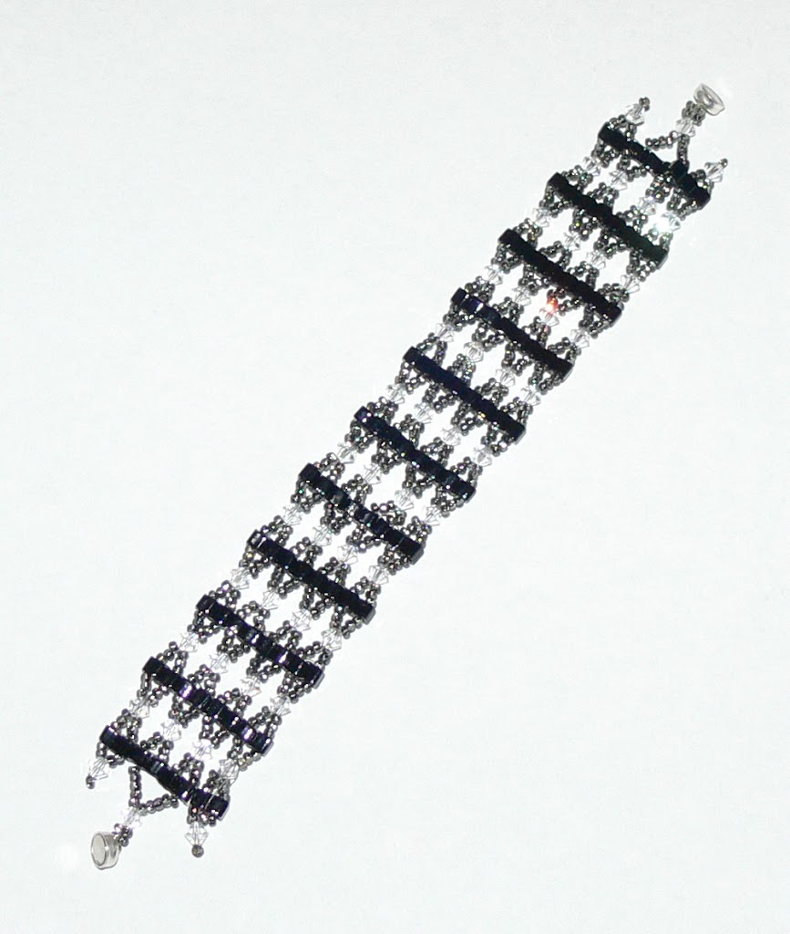 *Diamond Girl* DIY Bracelet - Black/Grey