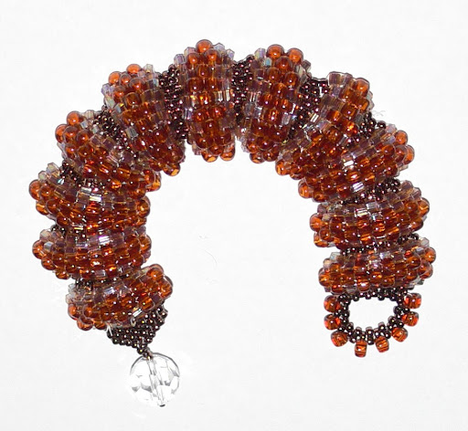 *Caterpillar* DIY Bracelet - Brown tones