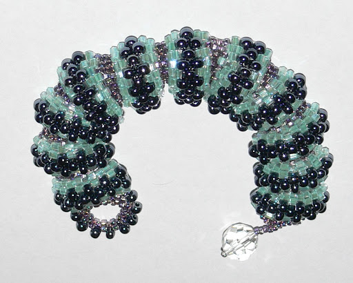 *Caterpillar* DIY Bracelet - Mint Green/Mauve