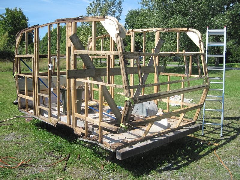 My Travel Trailer Restoration Raise the Roof!