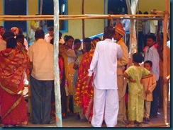 Hindu community group wedding