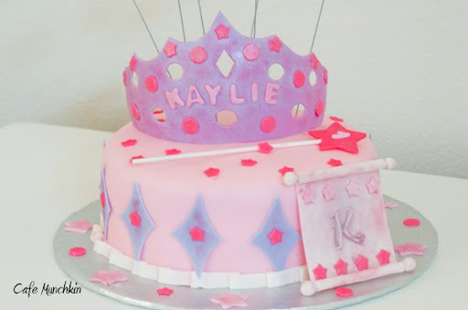 First Birthday Cake Princess. 1st Birthday Princess Cake