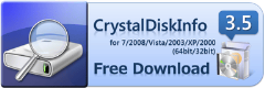 Tlcharger CrystalDiskInfo 3.5.5a