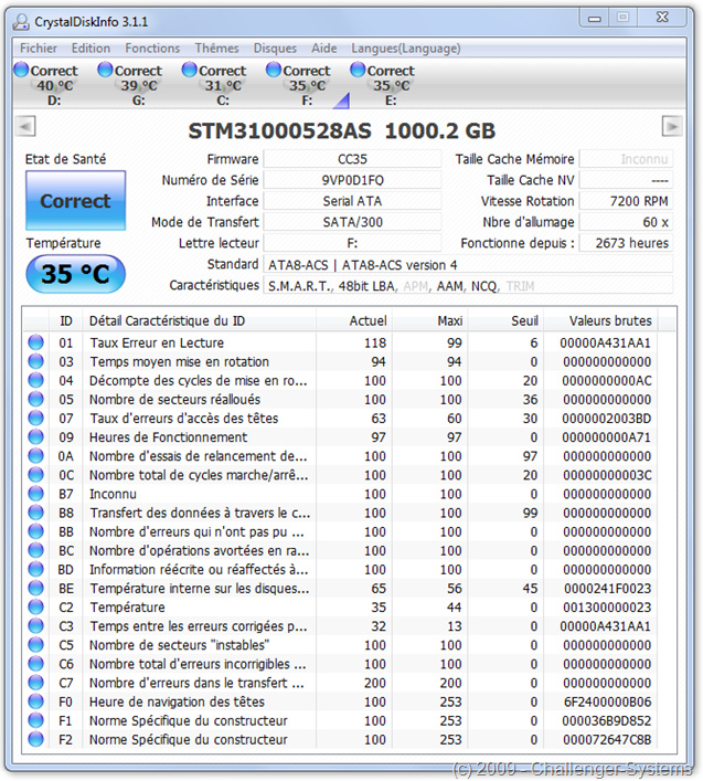 CrystalDiskInfo311