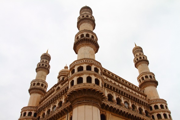 The 4 minars of Charminar