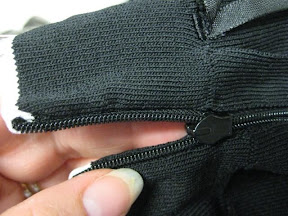 invisible zipper