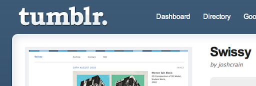 Swissy Theme for Tumblr
