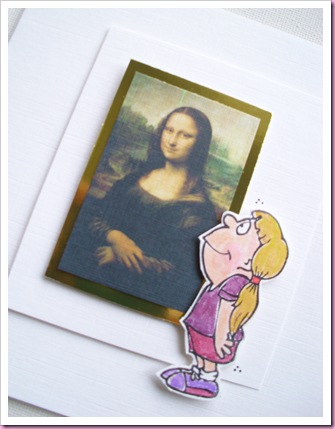 Mona Lisa card
