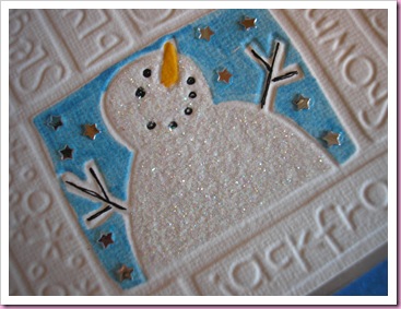Cuttlebug Christmas Snowman Cuttlebug Christmas Snowman