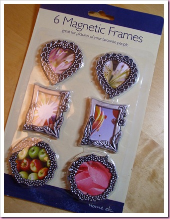 Poundland Magnetic Photo frames