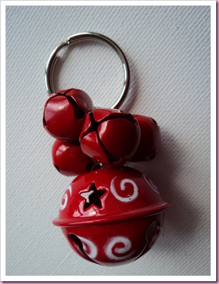 Christmas Jingle Bell Keyring