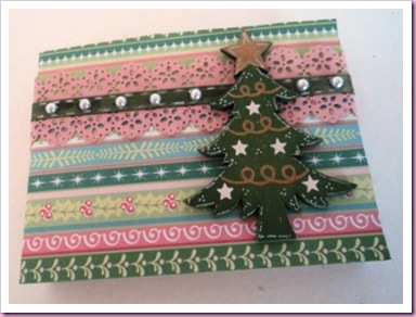 Decorated Cadbury Minature Box Christmas