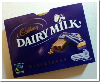Cadbury Dairy Milk Miniatures
