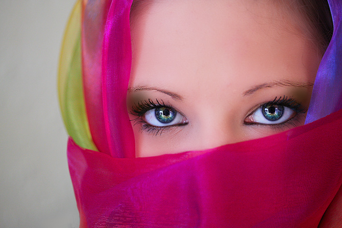Most Beautiful Teen Girls Eyes