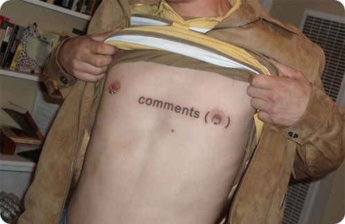 Body Comments Tattoo