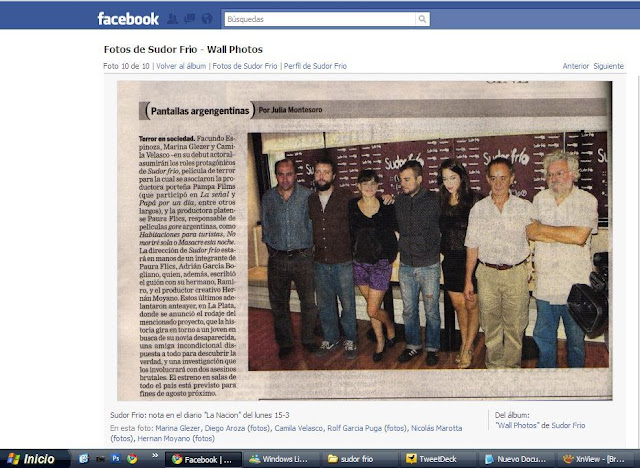 La Nacion Espectáculos, 15 de marzo de 2010