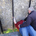Kissing the Blarney Stone