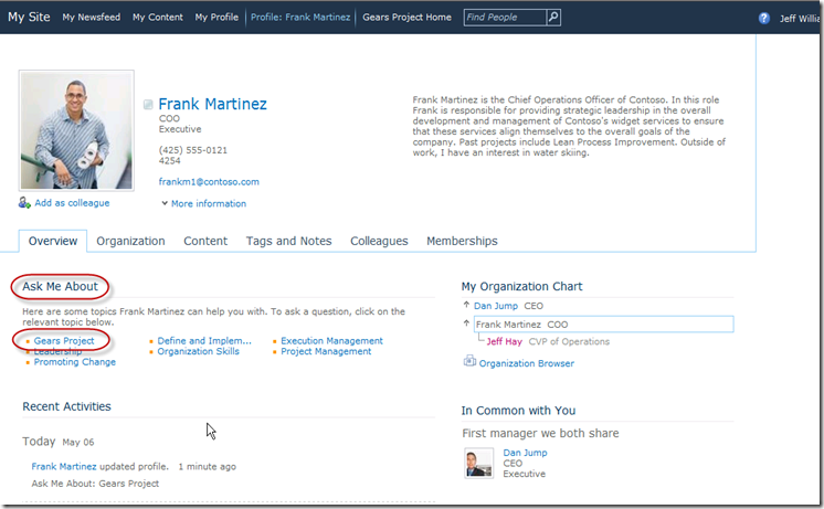 SharePoint 2010 Ask Me About SharePoint 2010 Ask Me About