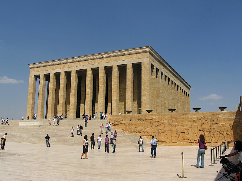 Ankara: mausoleu d'Ataturk