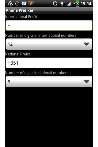 Phone Prefixer