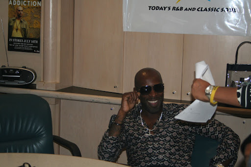 Joe Thomas at Star 94.5 FM Meet and