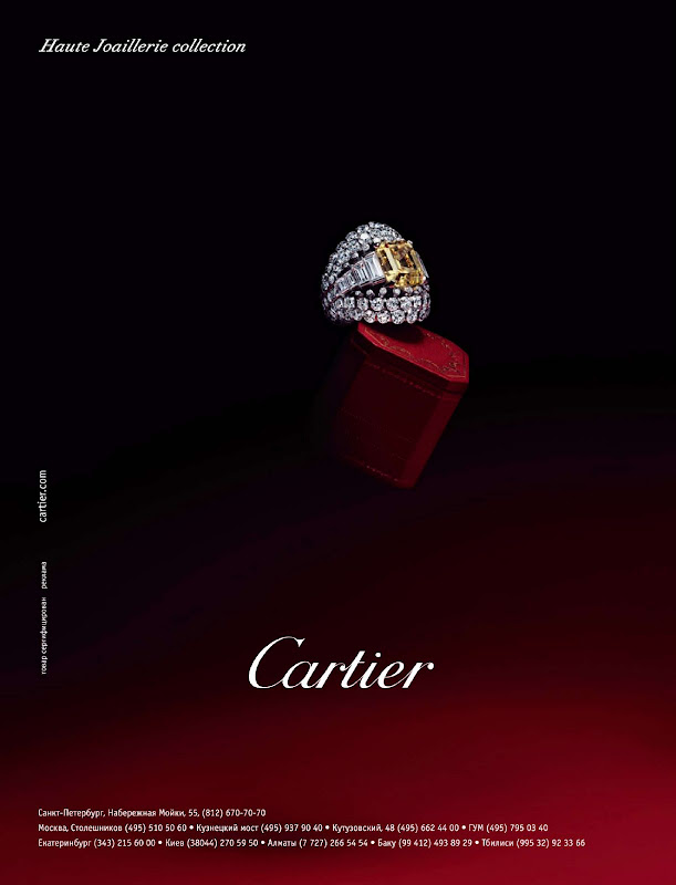 Cartier joyas, primavera verano 2010