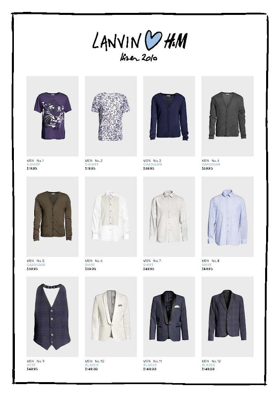 Lanvin for H&M, coleccion F/W 2010