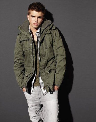 Bershka, menswear lookbook Winter 2010