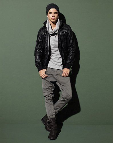 Bershka, menswear lookbook Winter 2010