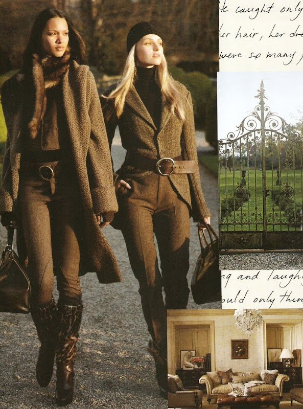 Ralph Lauren Blue Label, campaña otoño invierno 2010