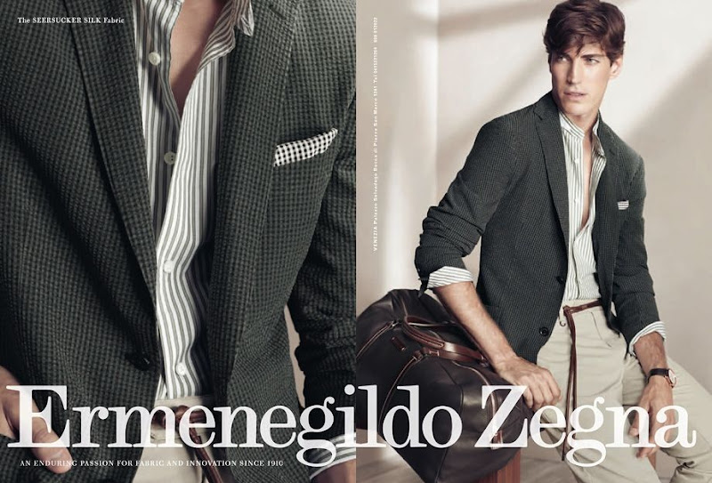 Ermenegildo Zegna,campaña primavera verano 2011