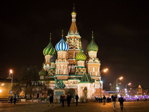 Saint Basil’s Cathedral, Moscow, Russia