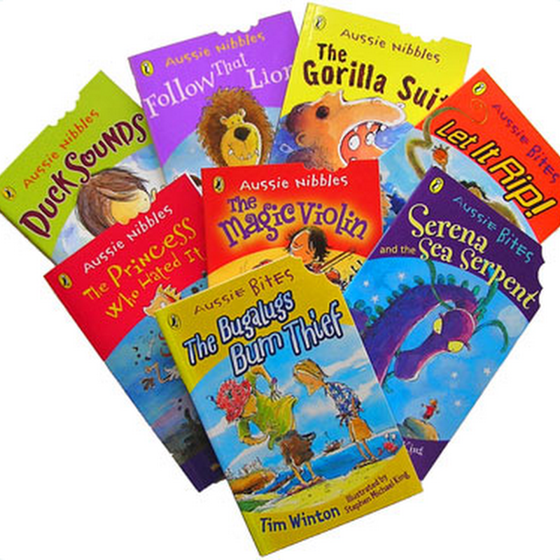 Kiddie Treasures Aussie Nibbles And Aussie Bites Age Appropriate Content For Proficient Early Readers