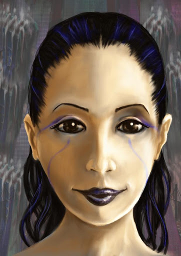 With ackground fitted, this portrait painting background. With ackground fitted, this