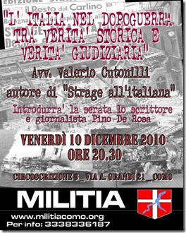 conferenza Bologna - Dicembre 31