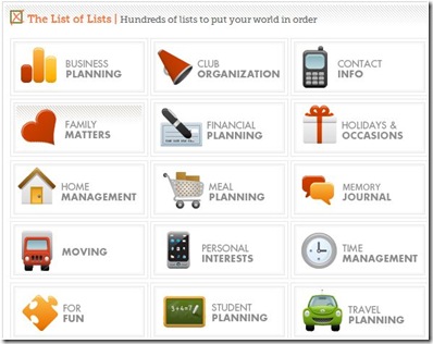 list planit