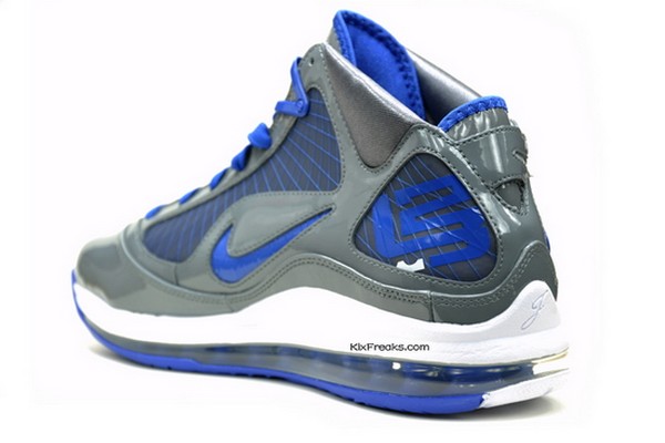 LeBron VII GreyRoyal New Pics 8220Cool Grey8221 Pack Coming in March