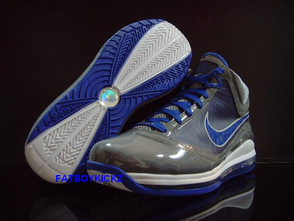 LeBron VII GreyRoyal New Pics 8220Cool Grey8221 Pack Coming in March