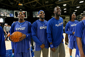 2010 NBA All Star: LeBron James Eastern Conference Practice lebron james nba 100213 all star dallas 10 2010 NBA All Star: LeBron James Eastern Conference Practice