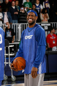 2010 NBA All Star: LeBron James Eastern Conference Practice lebron james nba 100213 all star dallas 03 2010 NBA All Star: LeBron James Eastern Conference Practice