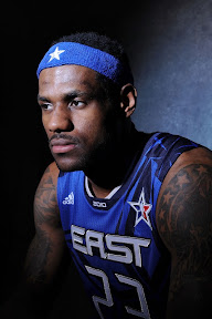 lebron james nba 100214 all star dallas 22 2010 NBA All Star: D Wade and LeBron lead EAST in Front of 108k