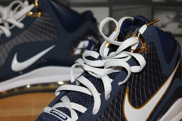 After the Drop Nike Air Max LeBron VII 8220Akron Zips8221 Close Ups