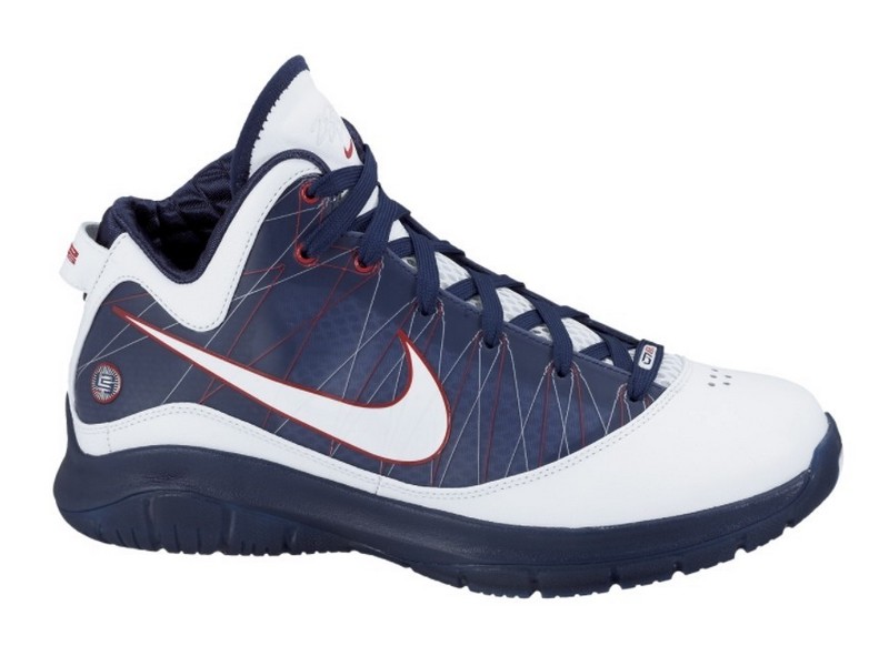lebron vii post season ss white navy red Forums