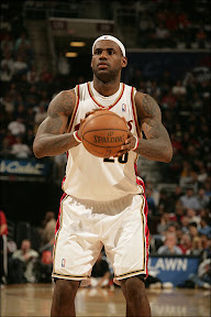 lebron james nba 081030 cle vs cha 07 LeBron Toys With Triple Double, Breaks Out ZLVI Home PE