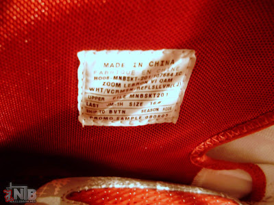 nike zoom lebron 6 pe cleveland home 1 04 An Exclusive Look at LeBron James ZLVI Home Player Exclusive