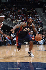 lebron james nba 081213 cle at atl 06 King James and the Cleveland Cavaliers Still Undefeated at Home
