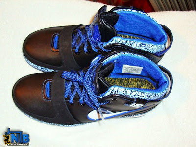 nike zoom lebron 6 gr black blue maize 2 04 Detailed Look at the Black and Royal Blue Nike LeBron VI with 3M